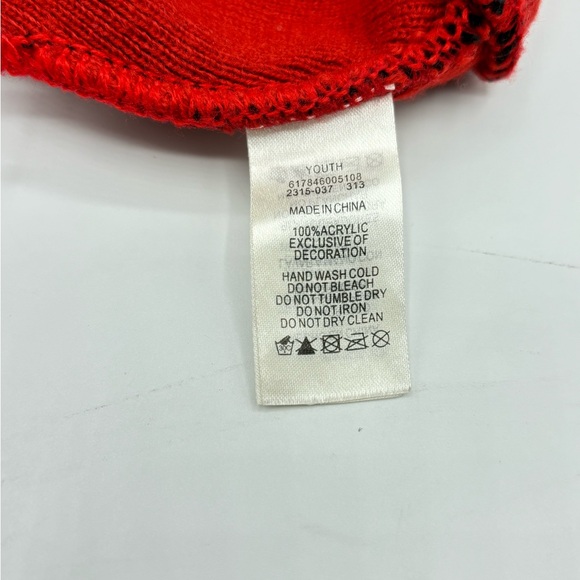 Nike beanie Youth Size Black and  red - Picture 5 of 5